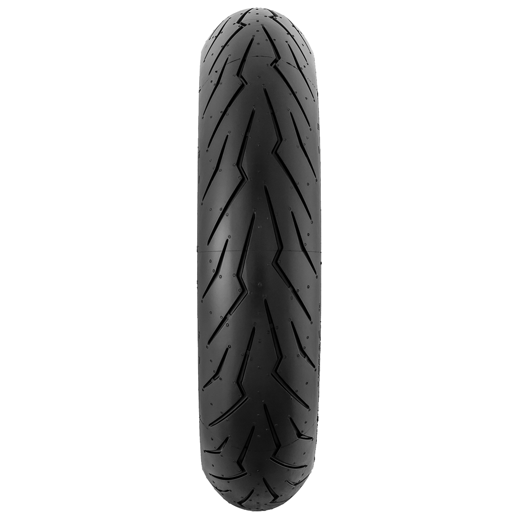 PIRELLI DIABLO ROSSO SCOOTER 100/80 R14 54S – Herstellerbild Frontansicht
