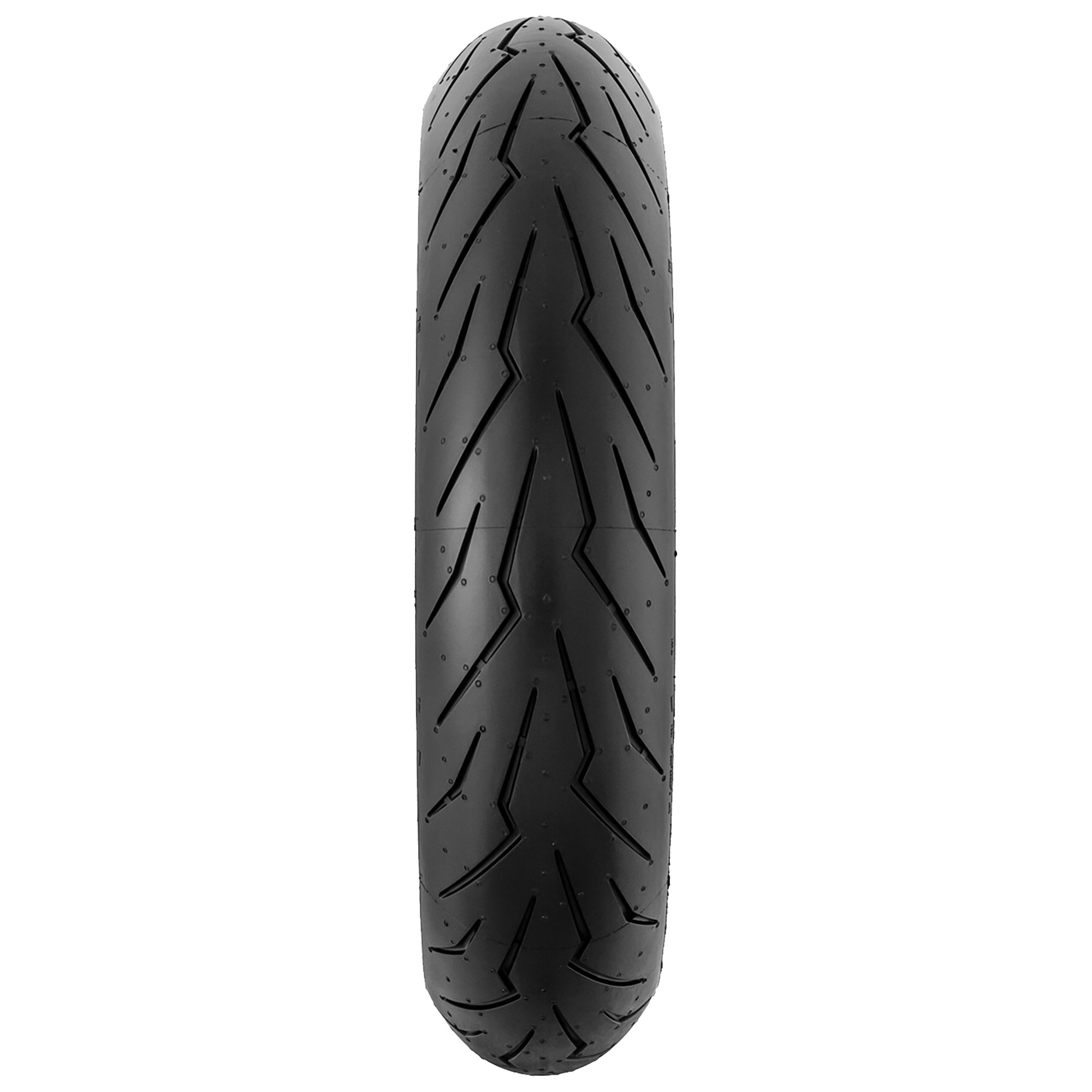 PIRELLI DIABLO ROSSO SCOOTER 100/80 R14 54S – Herstellerbild Frontansicht
