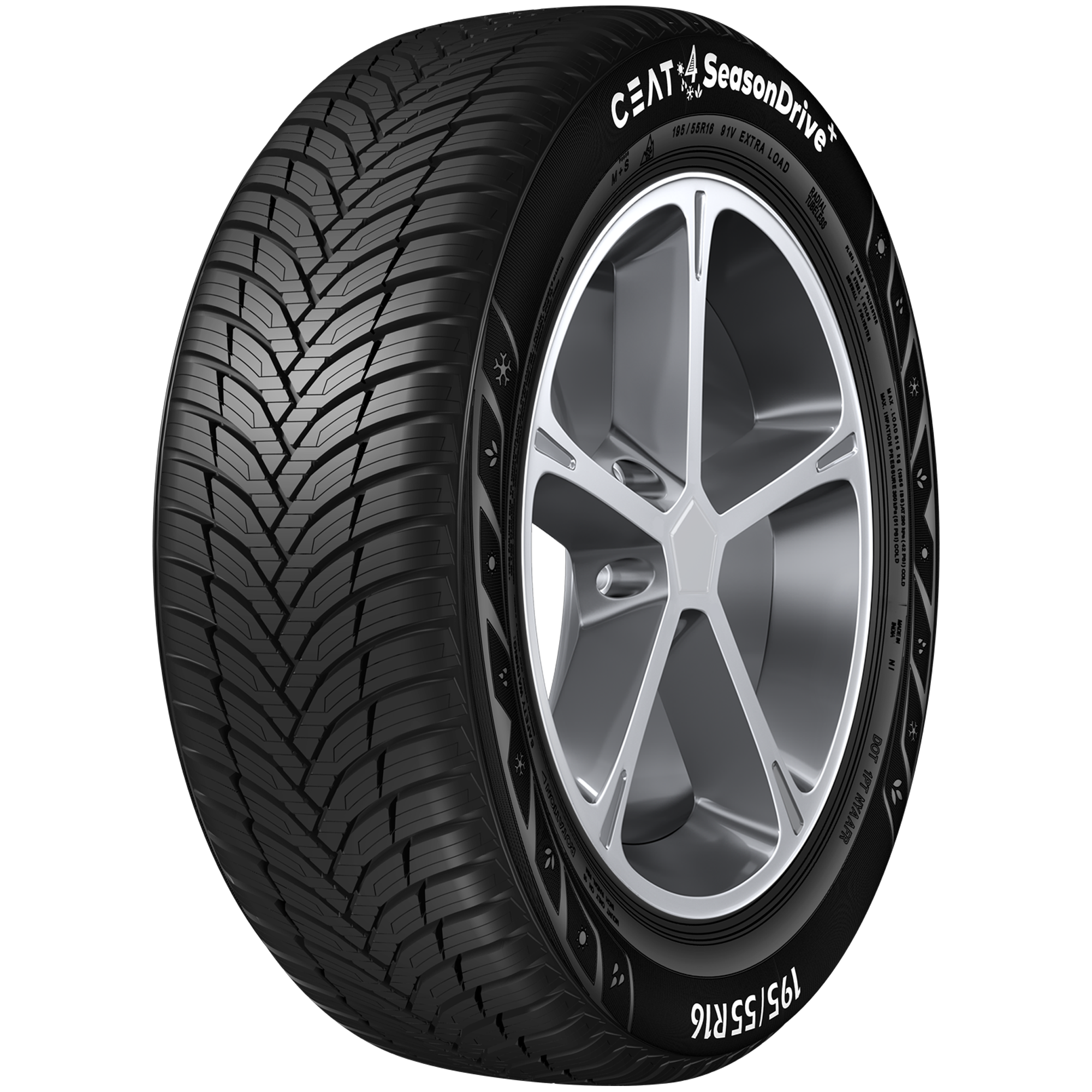 CEAT 4 SEASONDRIVE + 195/60 R15 92V – Herstellerbild Vollansicht