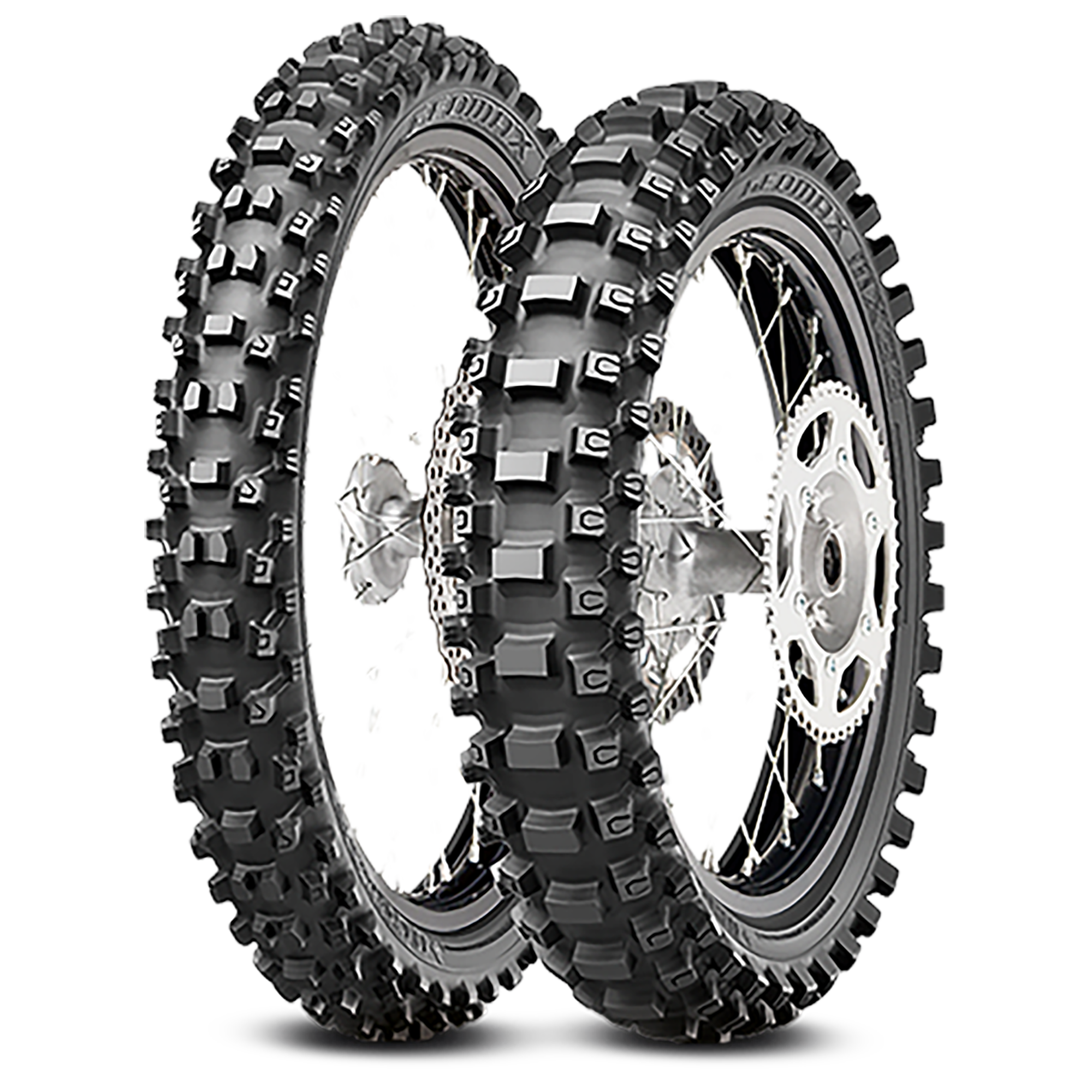 DUNLOP GEOMAX MX33 (FRONT) 60/100 R14 29M – Herstellerbild Vollansicht