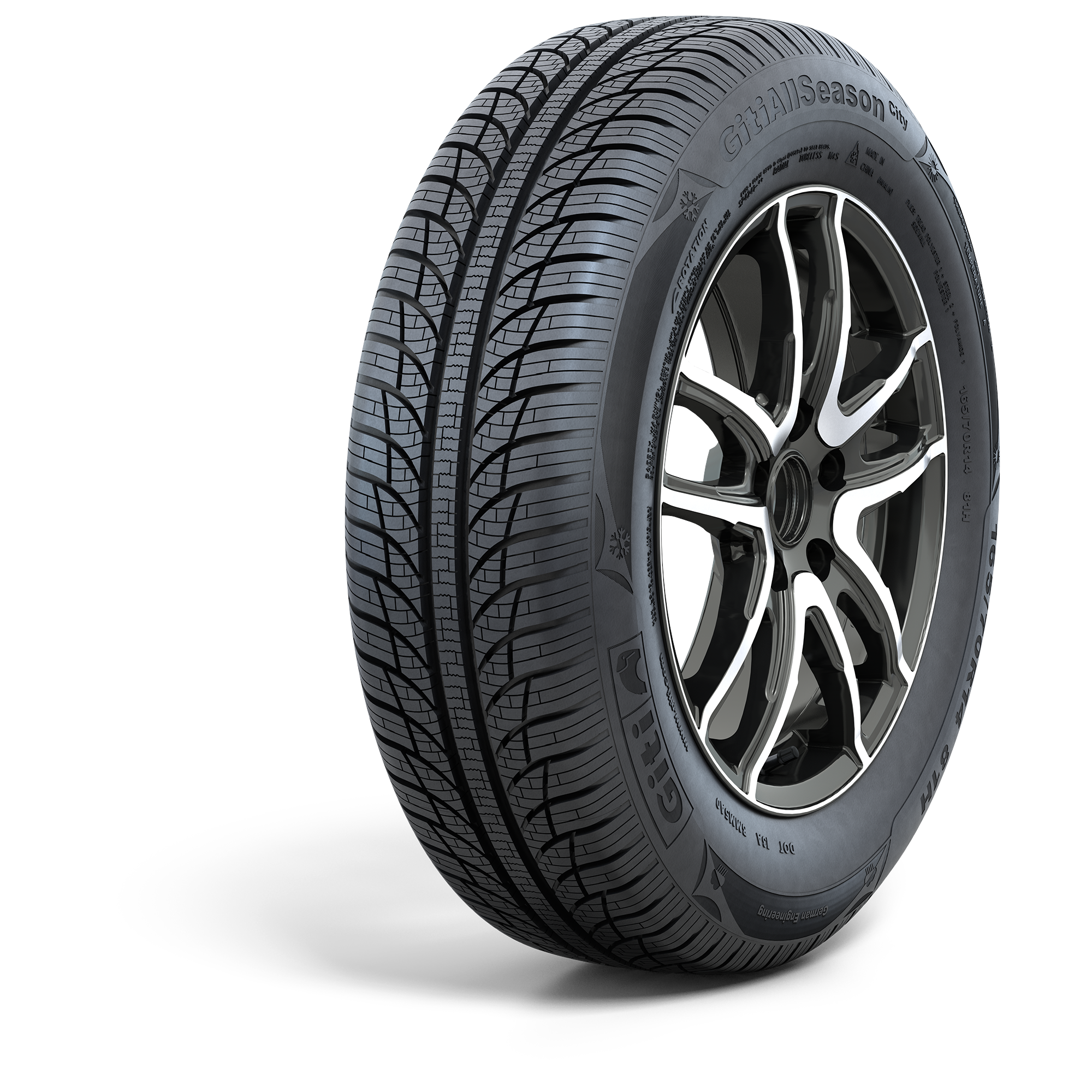 GITI ALL SEASON CITY 185/65 R14 86T – Herstellerbild Vollansicht