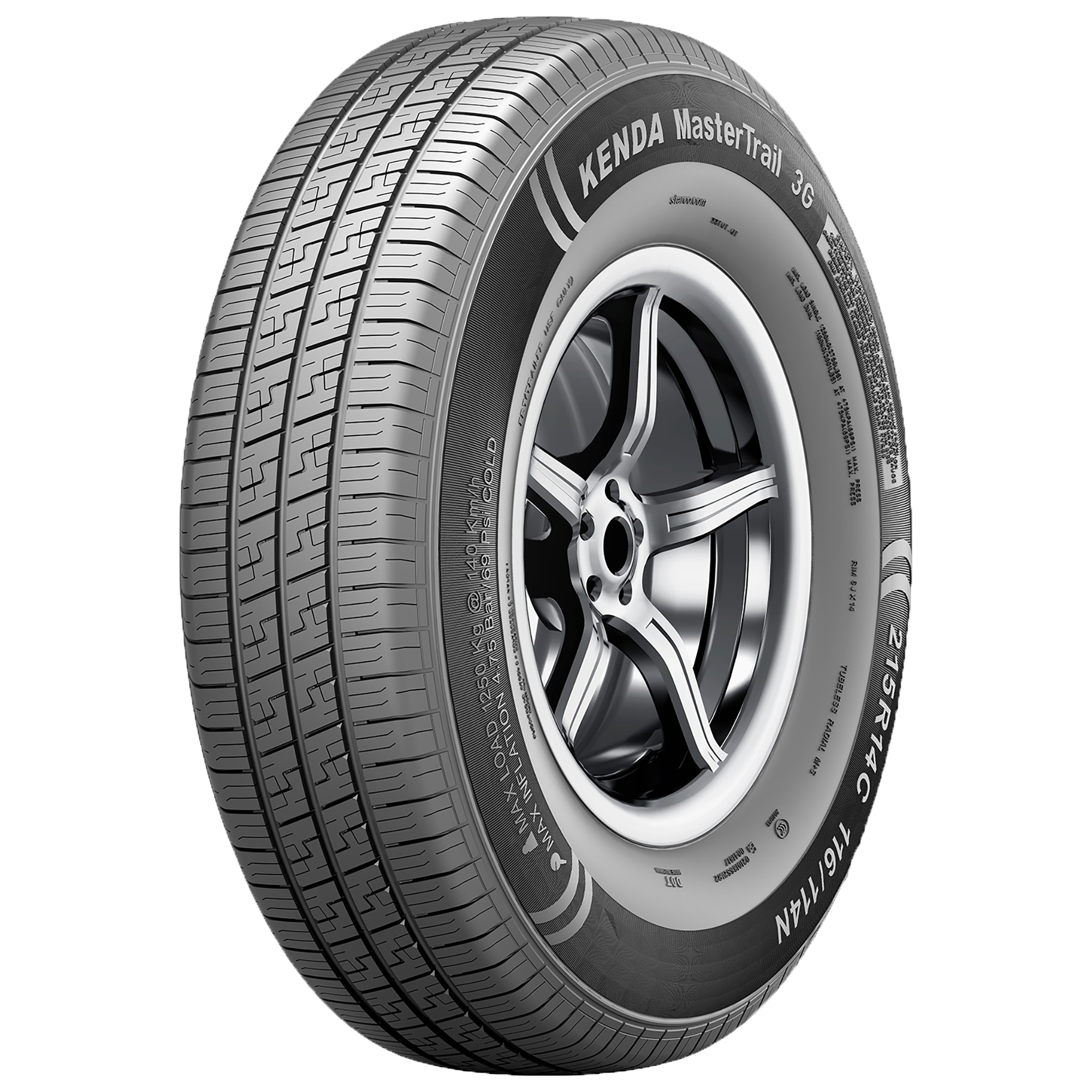 KENDA KR101 MASTERTRAIL 3G 195/50 R13 104/102N – Herstellerbild Vollansicht